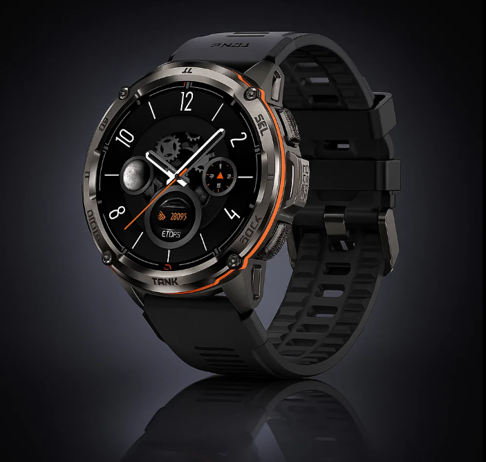 TANK T3 Ultra Smartwatch — GPS | AMOLED Display | Fitness & Sports Watch for Men