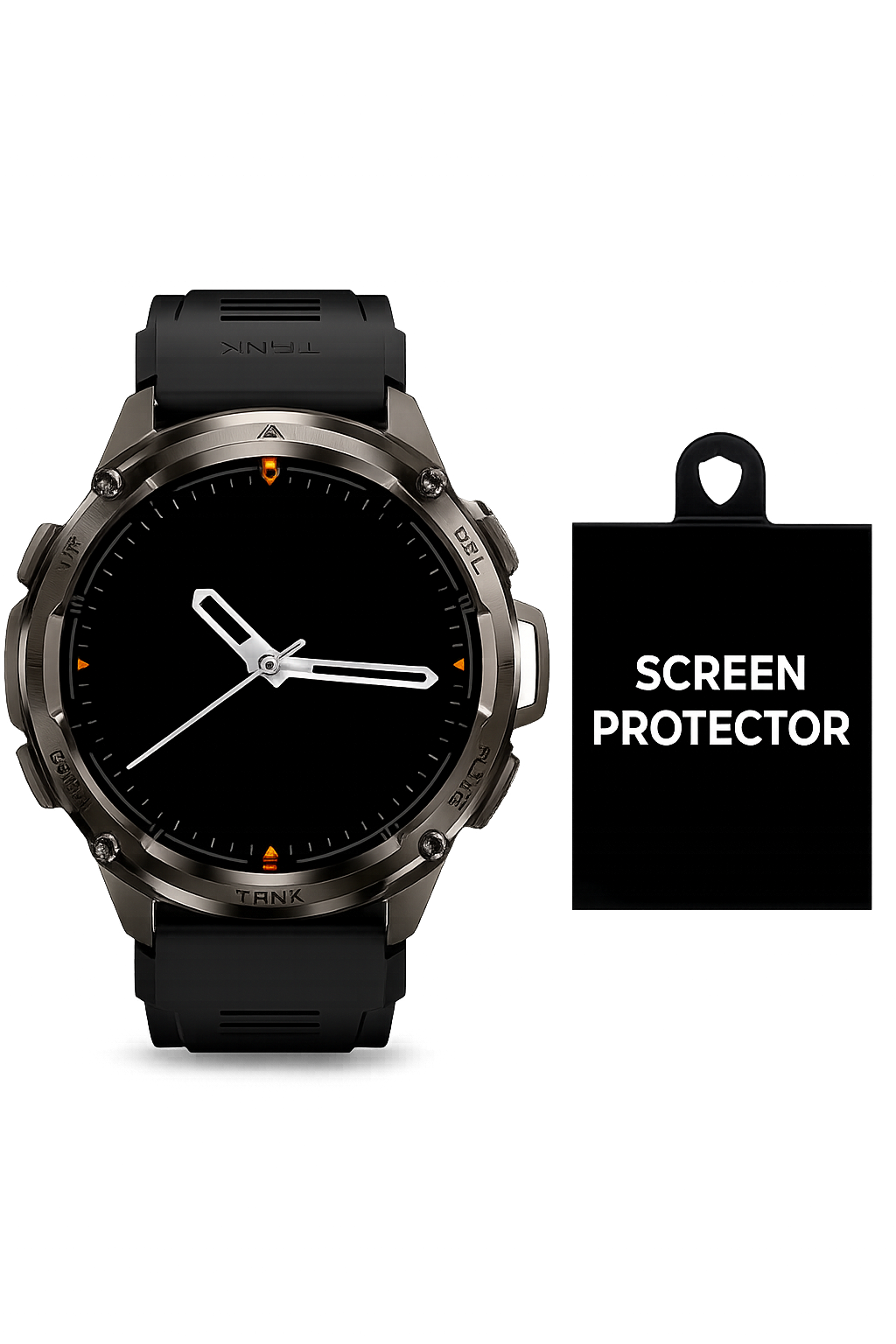 TANK T3 Ultra Smartwatch — GPS | AMOLED Display | Fitness & Sports Watch for Men