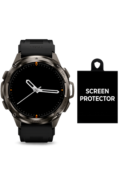 TANK T3 Ultra Smartwatch — GPS | AMOLED Display | Fitness & Sports Watch for Men